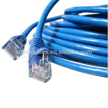 Venta caliente Cat5 Cat5E Cat 5 RJ45 UTP Cable de conexión de red Ethernet